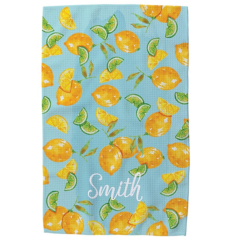 Personalized Spring Kitchen Towels#select-set_lemon-limes