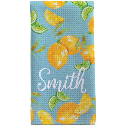 Personalized Spring Kitchen Towels