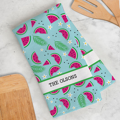 Personalized Summer Kitchen Towel