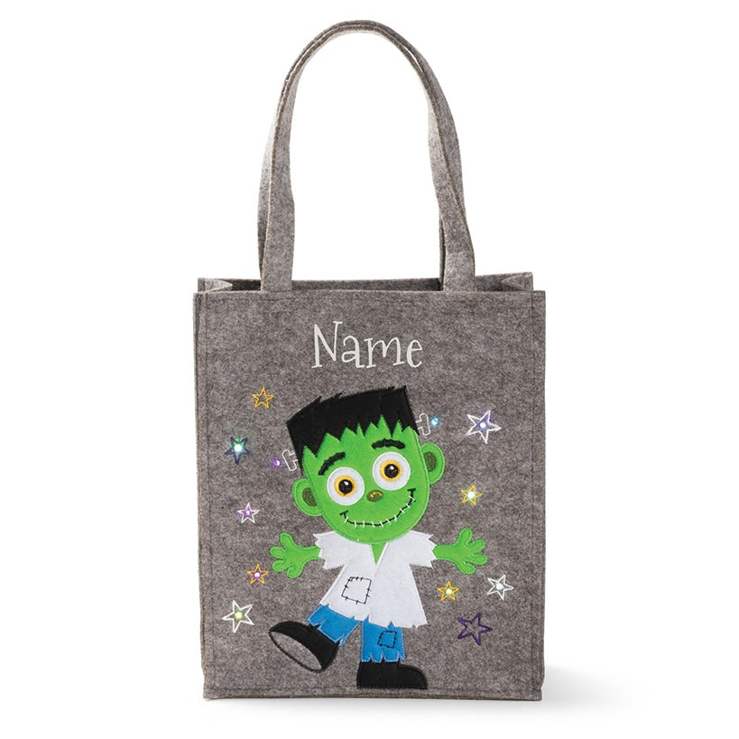 Personalized LED Halloween Treat Bag#select-bag_frankenstein
