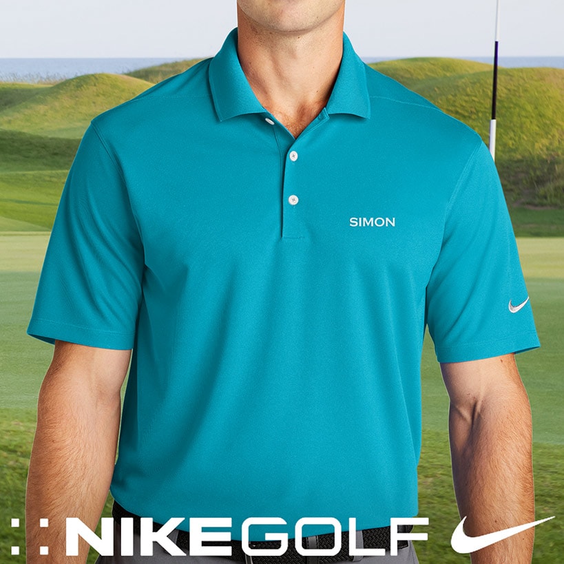 Personalized Nike Dri-FIT Golf Polo Shirt