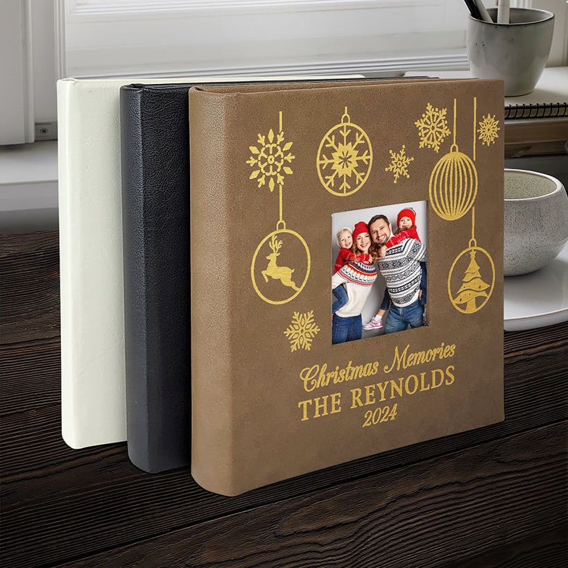 Personalized Christmas Ornaments Photo Album