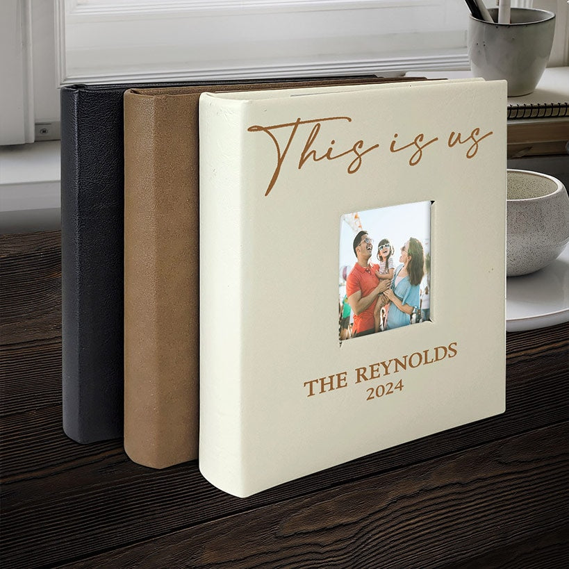 Personalized This is Us Script Photo Album