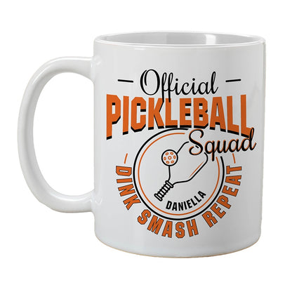 Personalized Pickleball Squad Coffee Mug