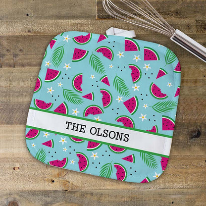 Personalized Summer Pot Holders