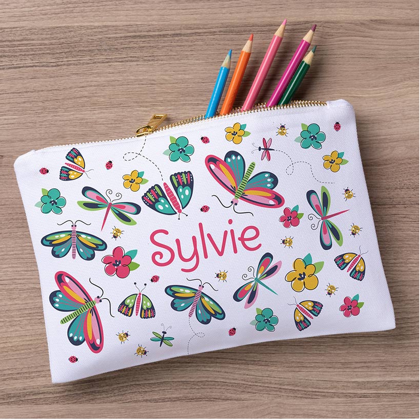 Personalized Zipper Pouch#select-pouch_butterflies