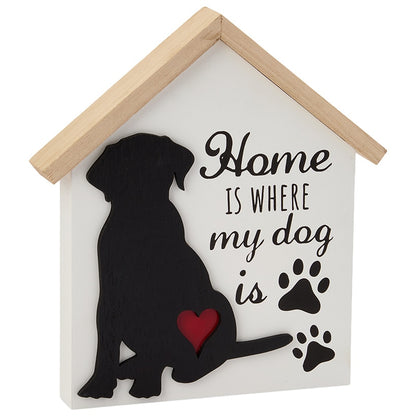 Cat and Dog Lover Wall Decor With Sentiment Or Frame