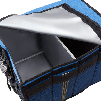 Ultimate Grilling Picnic Caddy - Insulated Organizer for Outdoor Cooking
