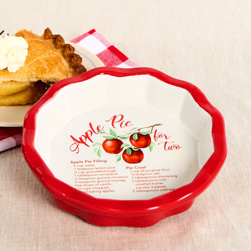 Mini Pie Baking Dish - Makes 2 Servings#select-plate_apple