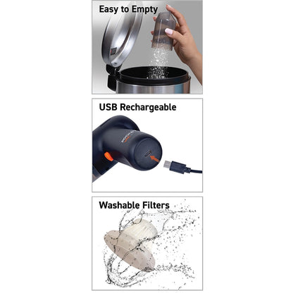 Pocket Vac™ Cordless Portable Handheld Vacuum