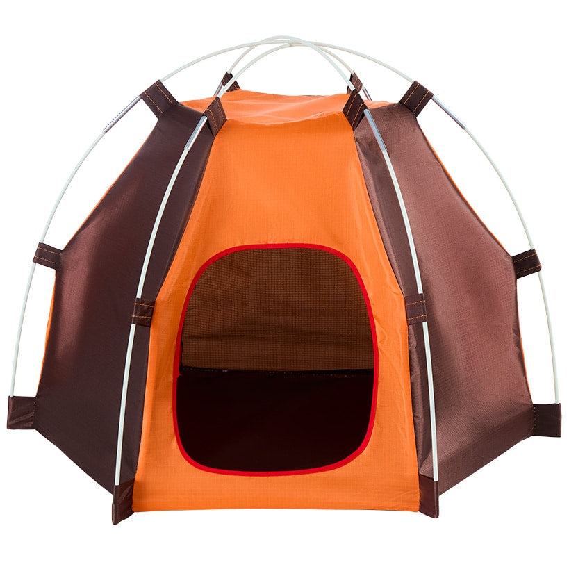 Outdoor Portable Pet Tent - Ventilated, Lightweight, with Carry Bag