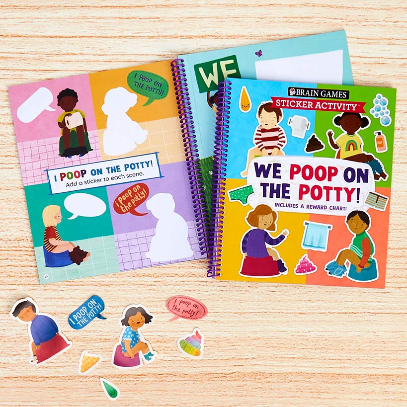 Stress-Free Potty Training - Fun Books & Sticker Activities for Kids