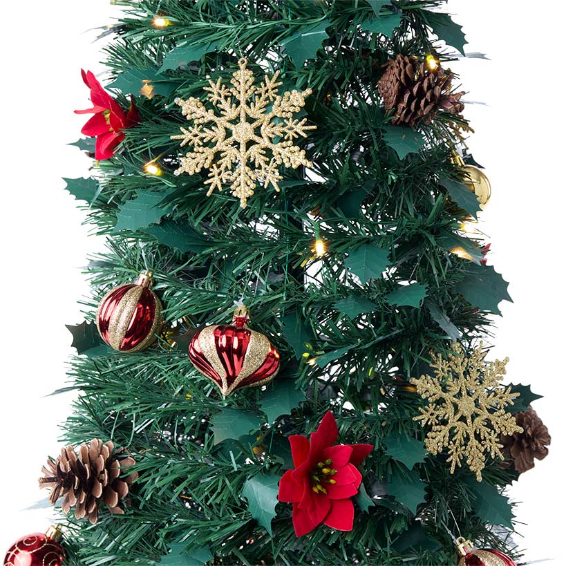 Pre-Lit Decorated Pop-Up Tree#select-item_4-ft.