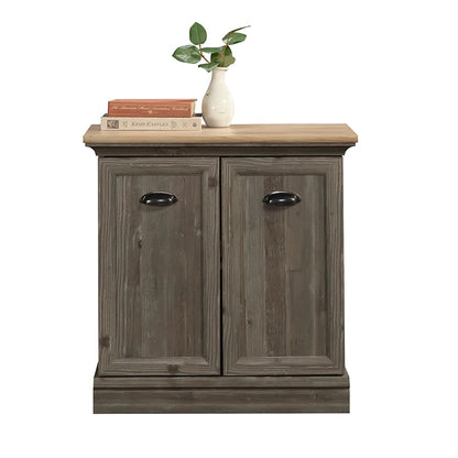 Printer Stand with Storage in Pebble Pine