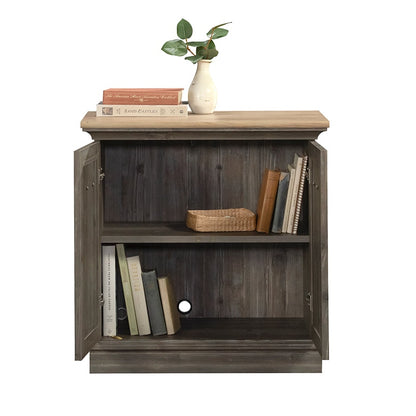 Printer Stand with Storage in Pebble Pine