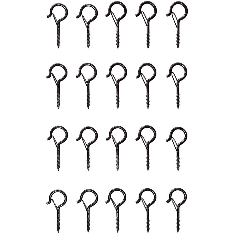 Outdoor Screw-In Q-Hanger Hooks for String Lights and Hanging Baskets ...