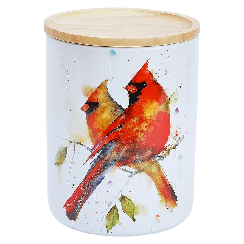 Red Cardinal Kitchen Canister#select-color_medium