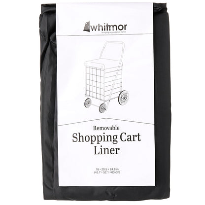 Removable Liner for Grocery Shopping Carts