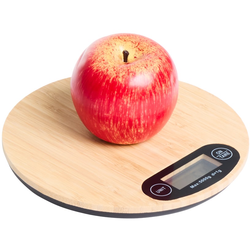 Natural Wood Digital Food Scale
