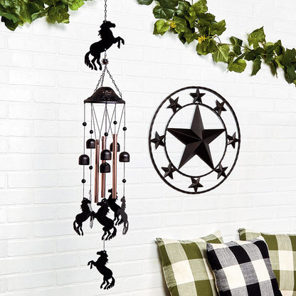 Outdoor Metal Rustic Star Wall Art