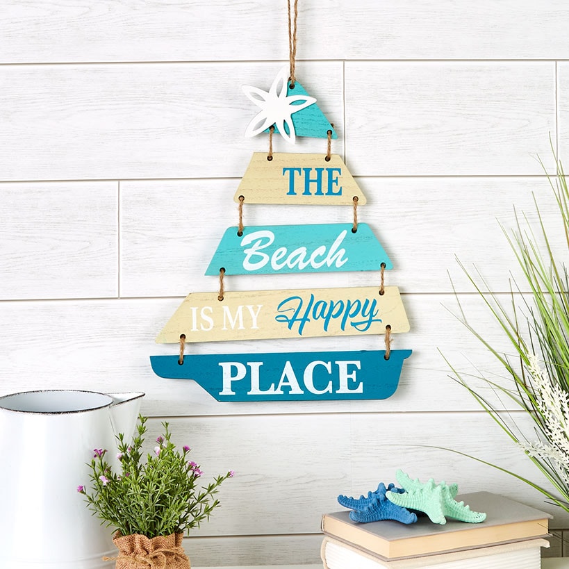 Coastal Blue Sculpture or Wall Decor#select-item_sailboat-wall-sign
