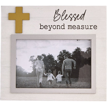 Photo Frame Love Family Blessed With Heart 6 x 4
