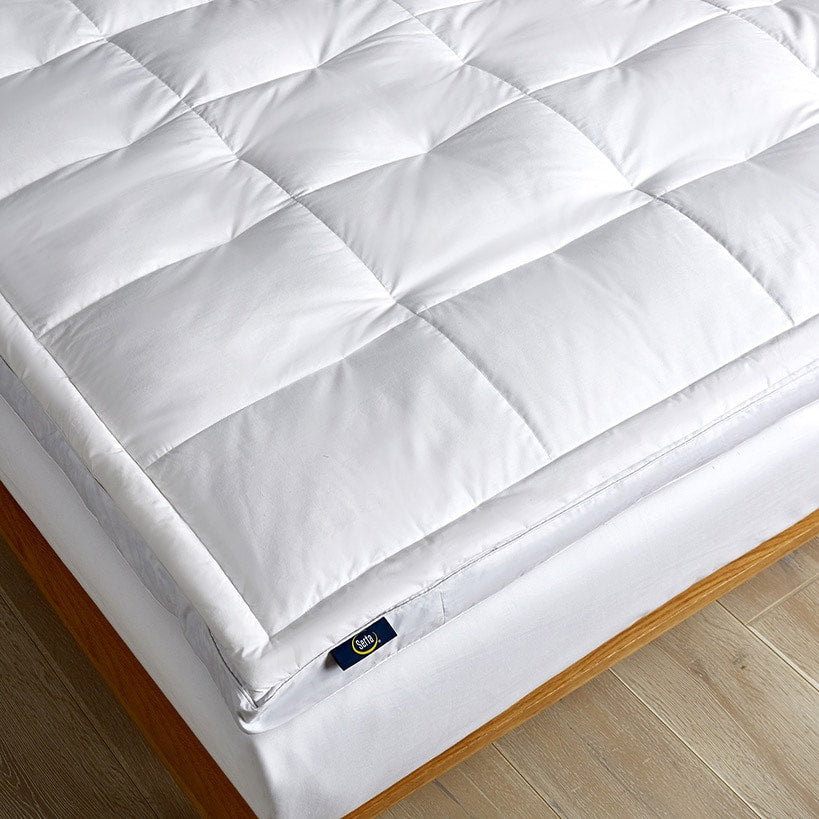 Serta Down Fiber Blend Top Featherbed 2-Inch#select-size_cali-king