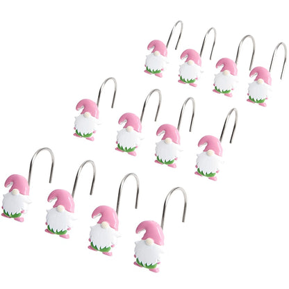 Daffodil Gnomes Shower Curtain, Rug, Hand Towels, Valance, or Hooks