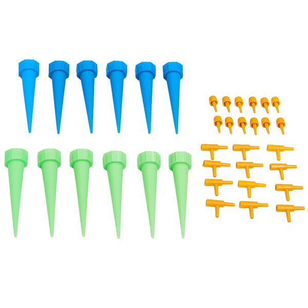 self watering plant stakes Lakeside Self-Watering Plant Stakes-Set of 12