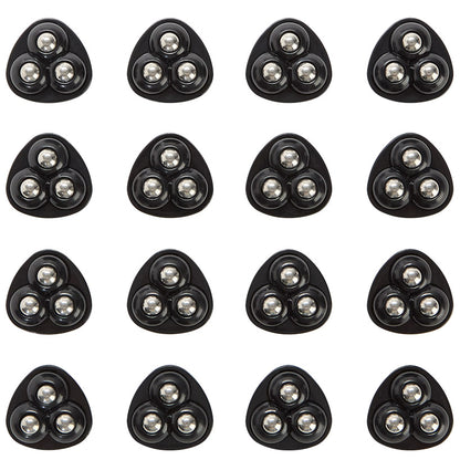 Self-Adhesive Mini Caster Kitchen Appliances Wheels - Set of 16