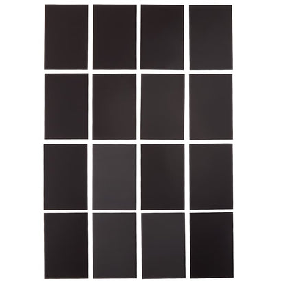 Magnetic Garage Door Window Decals Set of 16