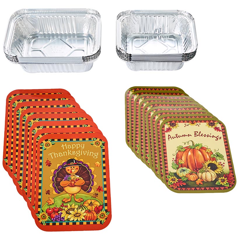 Harvest Goodie Containers Set of 18