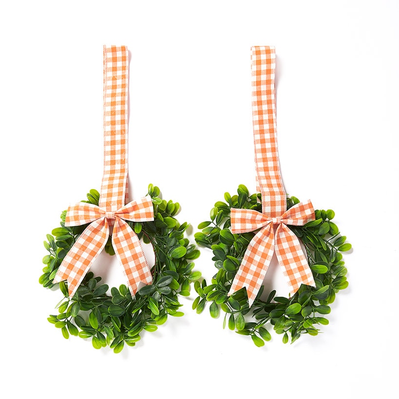 Set of 2 Cabinet Wreaths