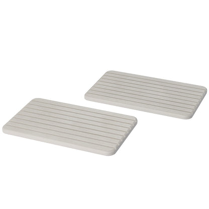 Stone Drying Mats for Kitchen Countertop - Set of 2