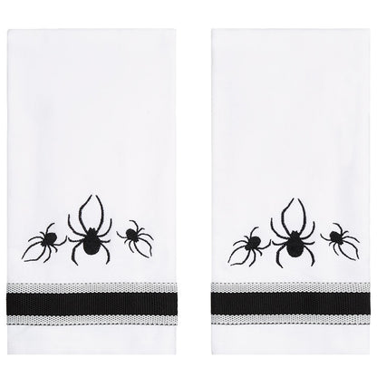 Halloween Bathroom Spider Themed Memory Foam Rug or Shower Curtain