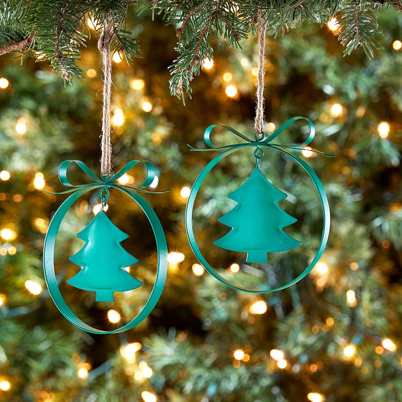 Sets of 2 Hanging Ornaments#select-item_green