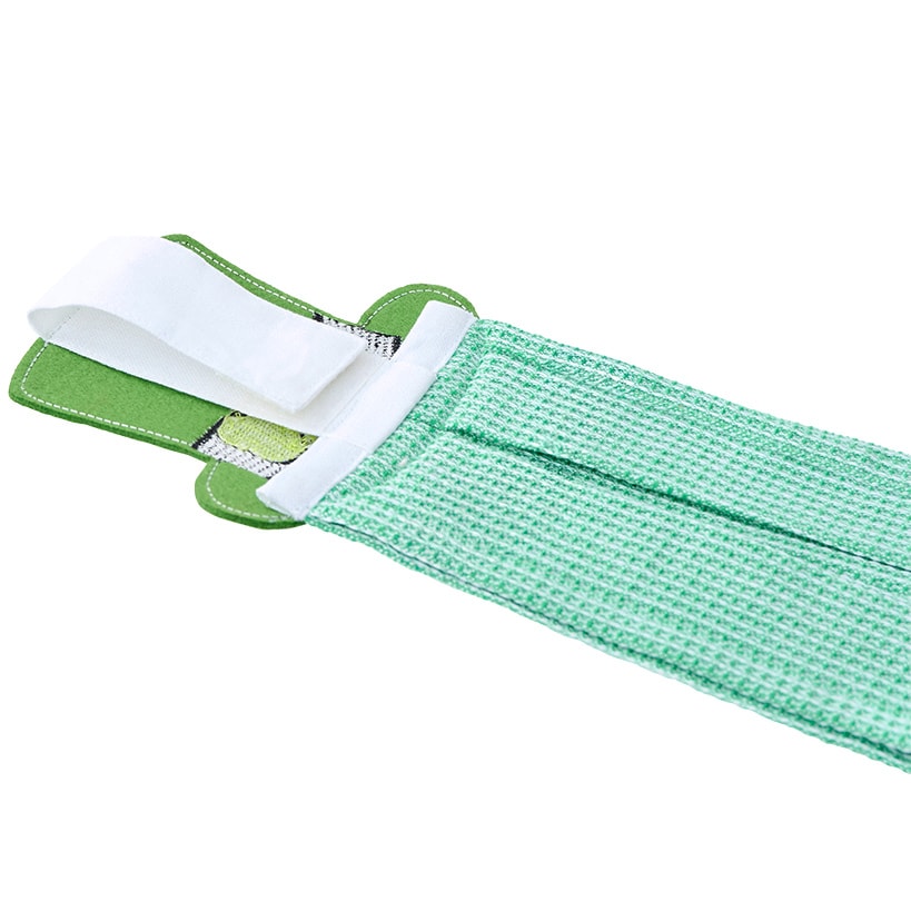 St Patrick's Day Kitchen Tie Towels Happy Go Lucky Set of 2