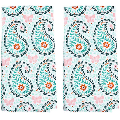 Set of 2 Dolly Parton Paisley Kitchen Towels