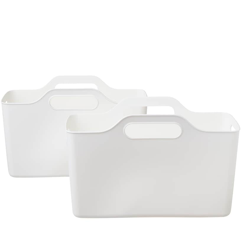 Laundry Room Bins for Organization - Set of 2