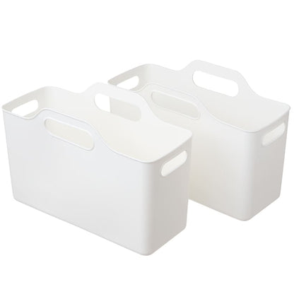 Laundry Room Bins for Organization - Set of 2