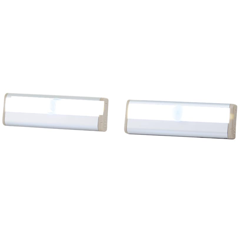 Motion Sensor Slim Light Detects Movement Up To 10 Feet Away Set Of 2