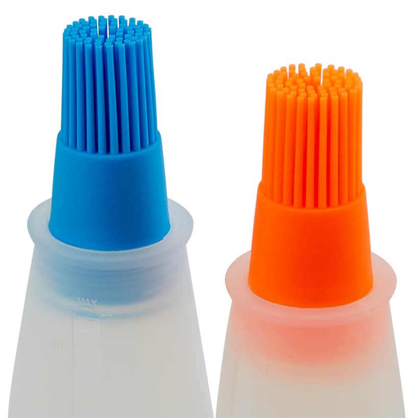 Oil Dispenser with Brush - Set of 2