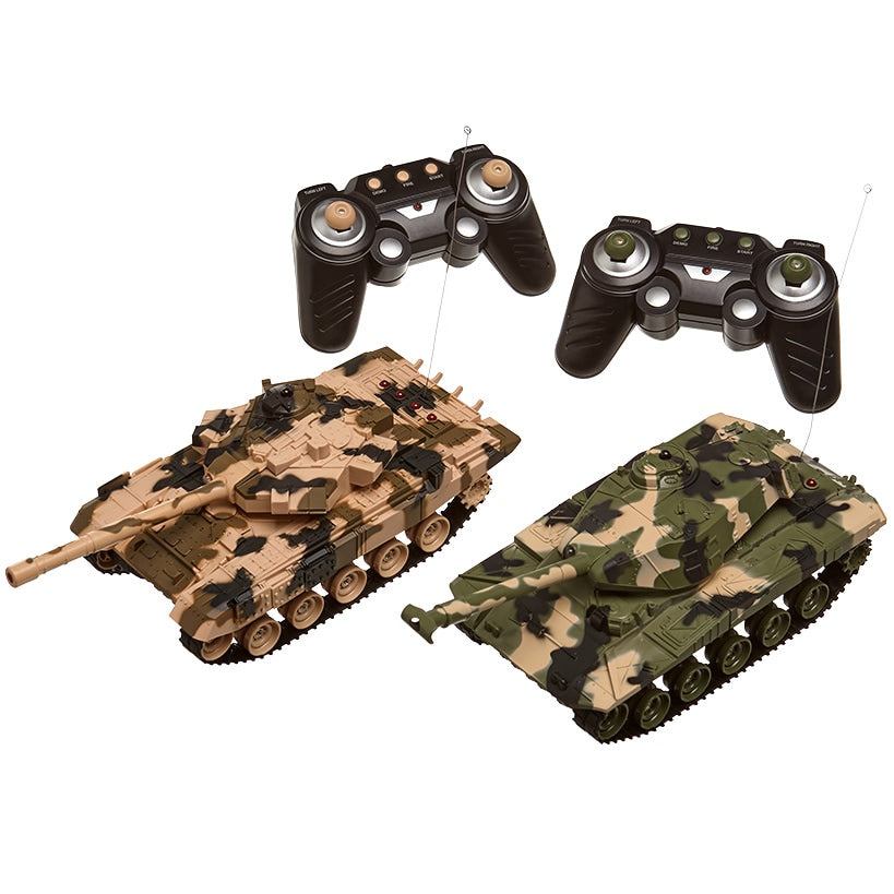 Set of 2 Remote Control Tanks