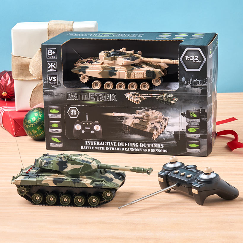 Set of 2 Remote Control Tanks