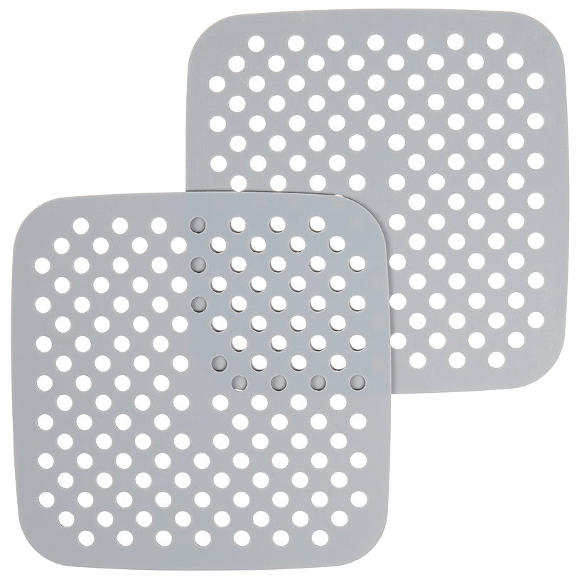 Reusable Nonstick Silicone 7.5" Air Fryer Liner - Set of 2