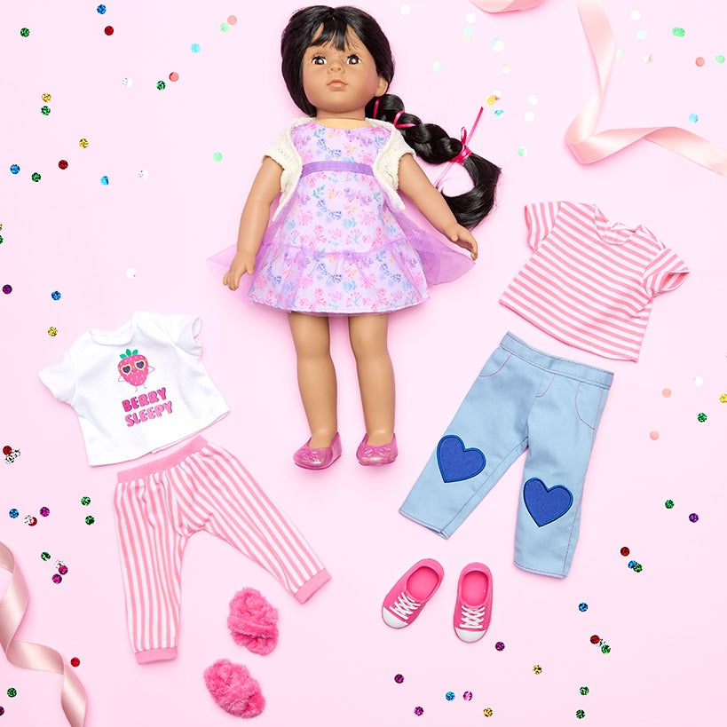 18" Doll Casual Outfits or Accessories Set#select-set_strawberry-fashion