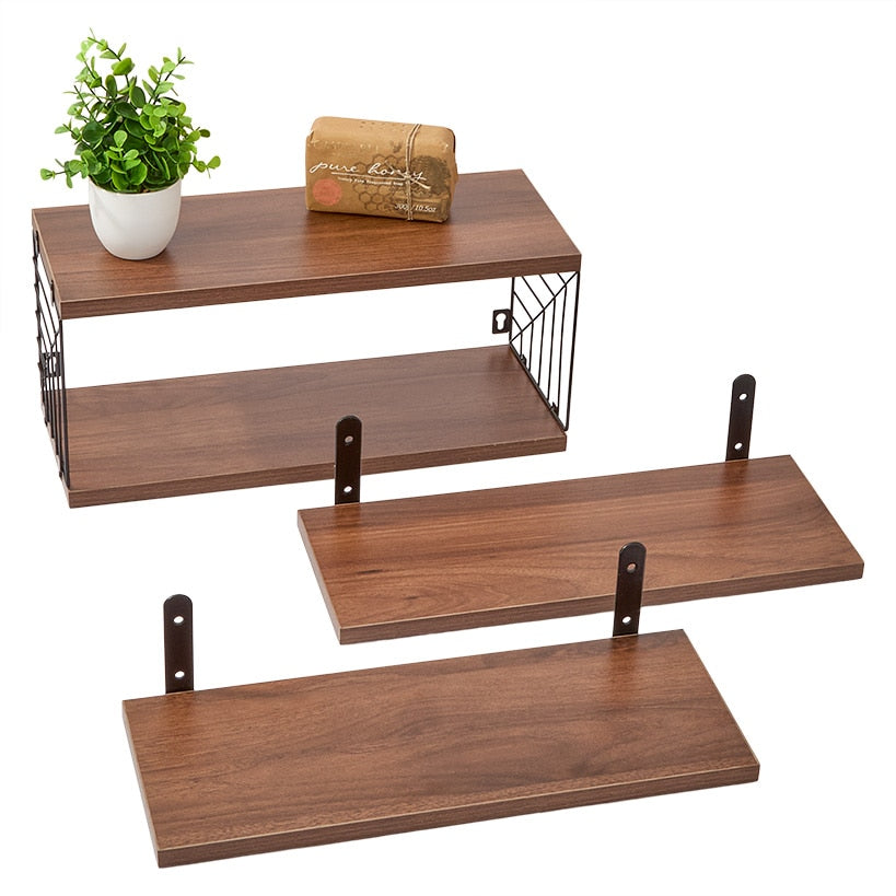 Floating Wall Shelves Set of 3