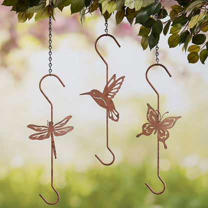 Set of 3 Metal Plant Hangers
