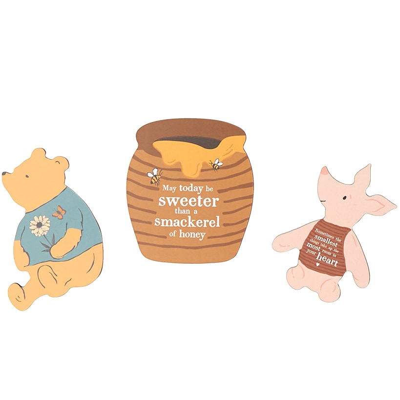 Winnie The Pooh Refrigerator Magnets - Set of 3