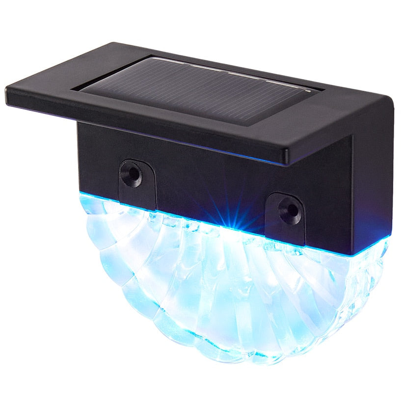 Deck Shell Solar Lights - Set of 4